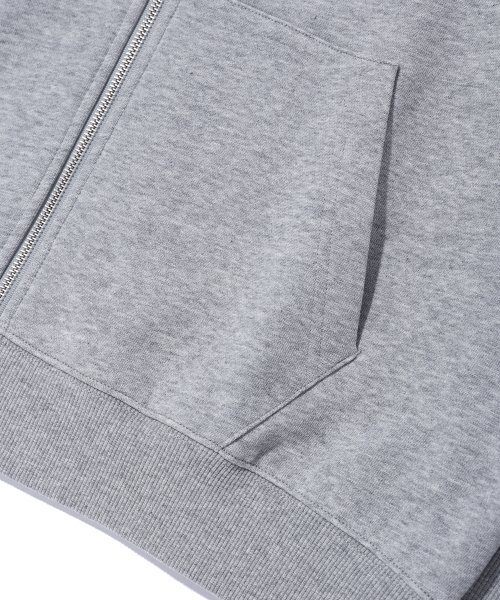 CRITIC（クリティック）の「WORMHOLE LOGO HOODIE ZIP-UP MELANGE GREY（パーカー・メンズ・その他・MEDIUM/LARGE/X-LARGE）」の4枚目の写真