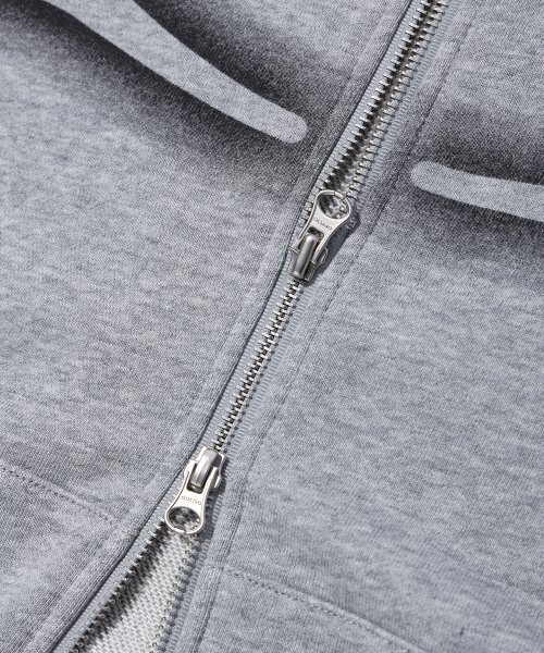 CRITIC（クリティック）の「WORMHOLE LOGO HOODIE ZIP-UP MELANGE GREY（パーカー・メンズ・その他・MEDIUM/LARGE/X-LARGE）」の2枚目の写真