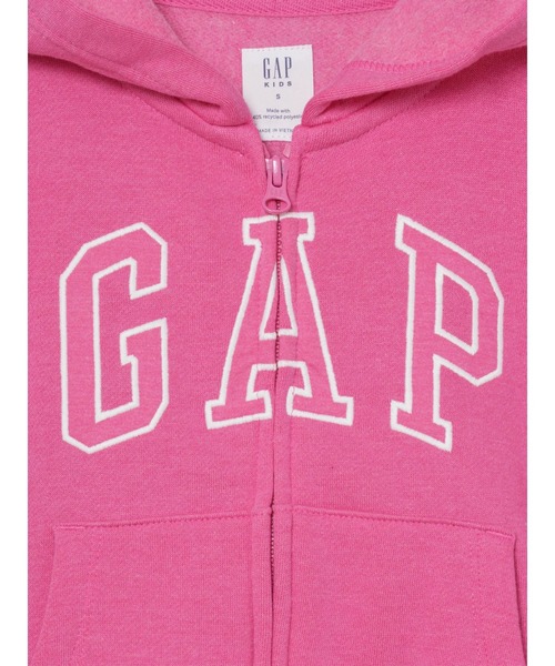 GAP(ギャップ)の「リラックスフィット GAPロゴ ジップアップパーカー (キッズ)(パーカー・キッズ・ネイビー/ピンク・160cm/130cm/120cm/110cm/140cm/150cm)」の4枚目の写真