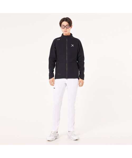 OAKLEY(オークリー)の「オークリーSKULL THERMO WIND JACKET/パーカー/ゴルフ/メンズ/ゴルフコレクション/撥水/防風/OAKLEY(パーカー・メンズ・ブラック・XL/M/L)」の4枚目の写真