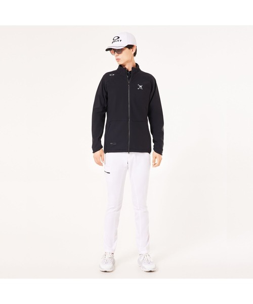 OAKLEY(オークリー)の「オークリーSKULL THERMO WIND JACKET/パーカー/ゴルフ/メンズ/ゴルフコレクション/撥水/防風/OAKLEY(パーカー・メンズ・ブラック・XL/M/L)」の13枚目の写真