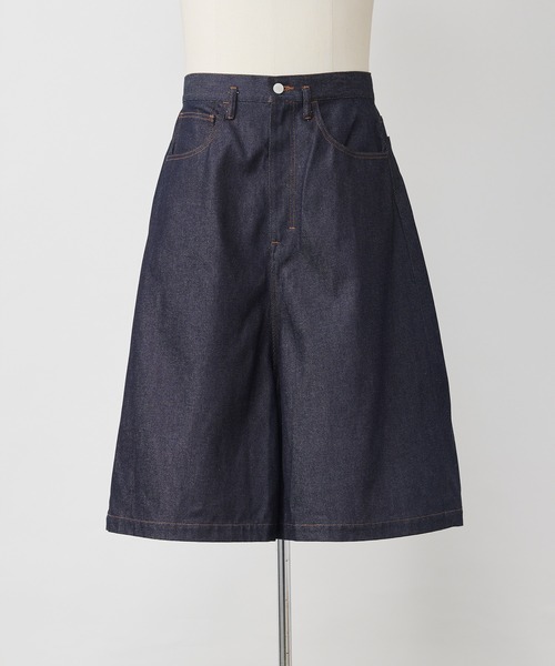 SHINYAKOZUKA(シンヤコヅカ)の「ORDINARY CITY LOOSE SHORTS(ISSUE#8)(デニムパンツ・メンズ・インディゴブルー/ブラック・LARGE/MEDIUM/SMALL)」の1枚目の写真