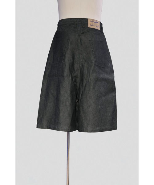 SHINYAKOZUKA(シンヤコヅカ)の「ORDINARY CITY LOOSE SHORTS(ISSUE#8)(デニムパンツ・メンズ・インディゴブルー/ブラック・LARGE/MEDIUM/SMALL)」の4枚目の写真
