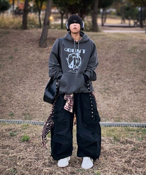 THE MILE（ザマイル）の「キャットスタカウントスウェットフードNAVY（パーカー・メンズ・その他・S/M/L/XL）」の20枚目の写真