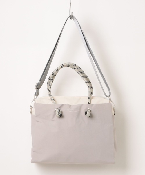 BONLECILL Marche(ボンルシールマルシェ)の「【BONLECILL Marche】2wayコードハンドルボックストートバッグ/ショルダーバッグ(トートバッグ・レディース・ブラック/ブラウン/グレー・FREE)」の18枚目の写真
