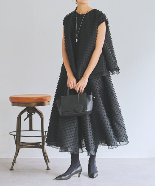 LIVETART（リヴェタート）の「《LIVETART》ふわふわジャガードスカート（スカート・レディース・ブラック・FREE）」の11枚目の写真