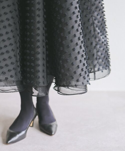 LIVETART（リヴェタート）の「《LIVETART》ふわふわジャガードスカート（スカート・レディース・ブラック・FREE）」の16枚目の写真