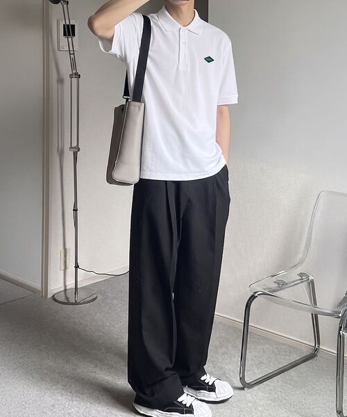 GEECOON(ジークーン)の「オリジナルコットンピケ半袖シャツ GEE245-102 ブラック(ポロシャツ・メンズ・その他・M/L/XL)」の10枚目の写真