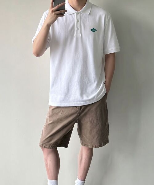 GEECOON(ジークーン)の「オリジナルコットンピケ半袖シャツ GEE245-102 ブラック(ポロシャツ・メンズ・その他・M/L/XL)」の13枚目の写真