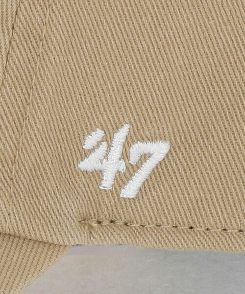 '47(フォーティーセブン)の「【WEB限定】<’47>MLB キャップ / 帽子(キャップ・レディース・オフホワイト/ブラック/ブラウン系/ネイビー/ダークグレー/ベージュ/ライトピンク/ライトグレー・FREE)」の19枚目の写真