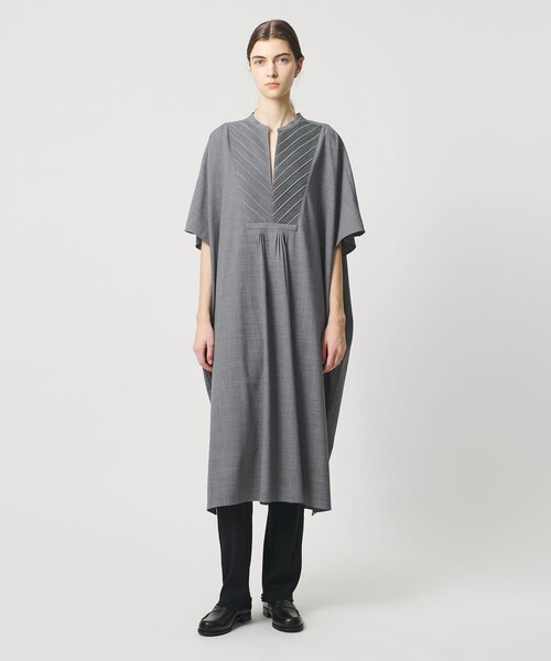 Pheeta（フィータ）の「＜Pheeta＞Bourke カフタン ワンピース / 015C-24（ワンピース・レディース・グレー系/ブラック・FREE）」の6枚目の写真
