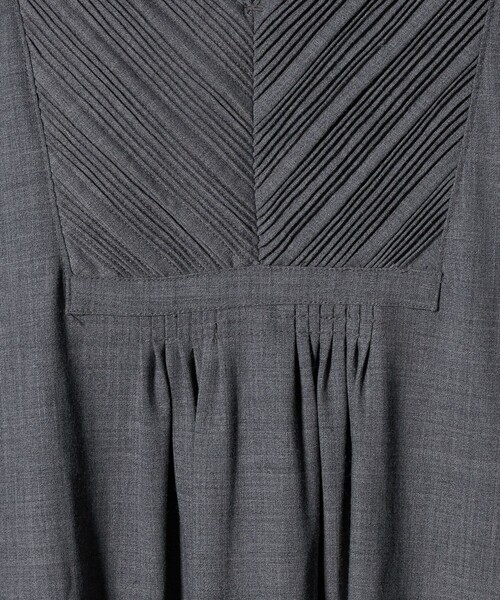 Pheeta（フィータ）の「＜Pheeta＞Bourke カフタン ワンピース / 015C-24（ワンピース・レディース・グレー系/ブラック・FREE）」の15枚目の写真
