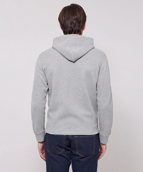 MACKINTOSH LONDON（マッキントッシュ ロンドン）の「ムリネダンボールジップパーカ（パーカー・メンズ・ベージュ/グレー・L/XL/M）」の7枚目の写真