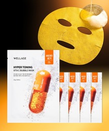 WELLAGE（ウェラージュ）の「【NEW】【WELLAGE/ウェラージュ】VTCバブルマスク(5枚入)（パック/フェイスマスク）」