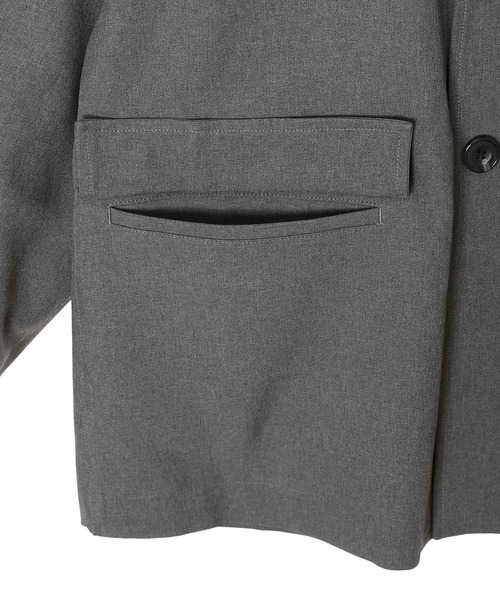 DAIWA PIER39（ダイワピア39）の「DAIWA PIER39 TECH DOUBLE-BREASTED JACKET BJ-52026（ブルゾン・メンズ・チャコールグレー/ネイビー・LARGE/MEDIUM/X-LARGE/SMALL）」の13枚目の写真