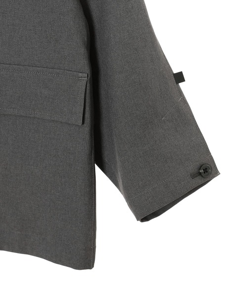 DAIWA PIER39（ダイワピア39）の「DAIWA PIER39 TECH DOUBLE-BREASTED JACKET BJ-52026（ブルゾン・メンズ・チャコールグレー/ネイビー・LARGE/MEDIUM/X-LARGE/SMALL）」の14枚目の写真