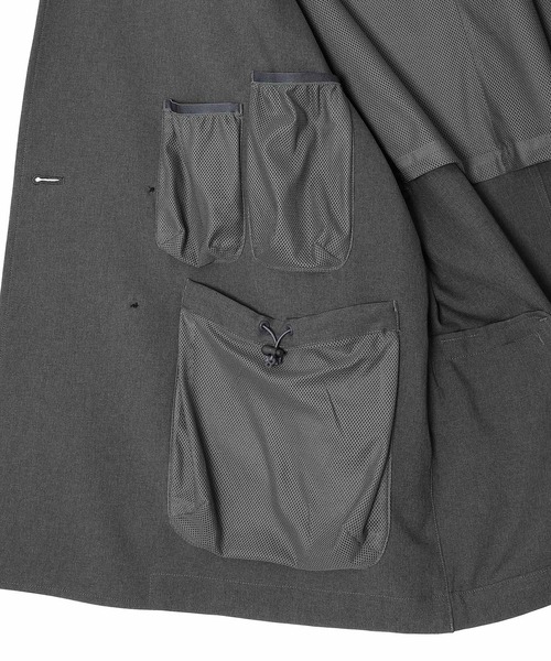 DAIWA PIER39（ダイワピア39）の「DAIWA PIER39 TECH DOUBLE-BREASTED JACKET BJ-52026（ブルゾン・メンズ・チャコールグレー/ネイビー・LARGE/MEDIUM/X-LARGE/SMALL）」の15枚目の写真