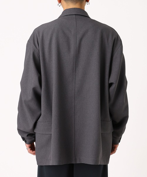 DAIWA PIER39（ダイワピア39）の「DAIWA PIER39 TECH DOUBLE-BREASTED JACKET BJ-52026（ブルゾン・メンズ・チャコールグレー/ネイビー・LARGE/MEDIUM/X-LARGE/SMALL）」の5枚目の写真