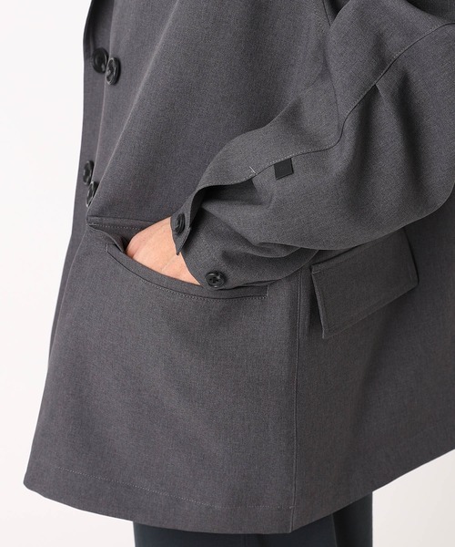 DAIWA PIER39（ダイワピア39）の「DAIWA PIER39 TECH DOUBLE-BREASTED JACKET BJ-52026（ブルゾン・メンズ・チャコールグレー/ネイビー・LARGE/MEDIUM/X-LARGE/SMALL）」の7枚目の写真