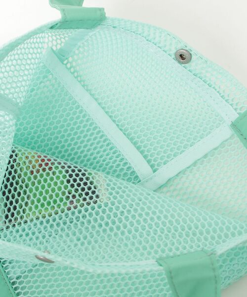 FRUIT OF THE LOOM（フルーツオブザルーム）の「【FRUIT OF THE LOOM/フルーツオブザルーム】MESH TOTE BAG M / メッシュトートバッグM（トートバッグ・メンズ・ブラック/ベージュ/イエロー/ミント/ネイビー・FREE）」の10枚目の写真