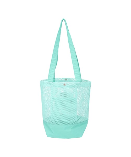 FRUIT OF THE LOOM（フルーツオブザルーム）の「【FRUIT OF THE LOOM/フルーツオブザルーム】MESH TOTE BAG M / メッシュトートバッグM（トートバッグ・メンズ・ブラック/ベージュ/イエロー/ミント/ネイビー・FREE）」の20枚目の写真