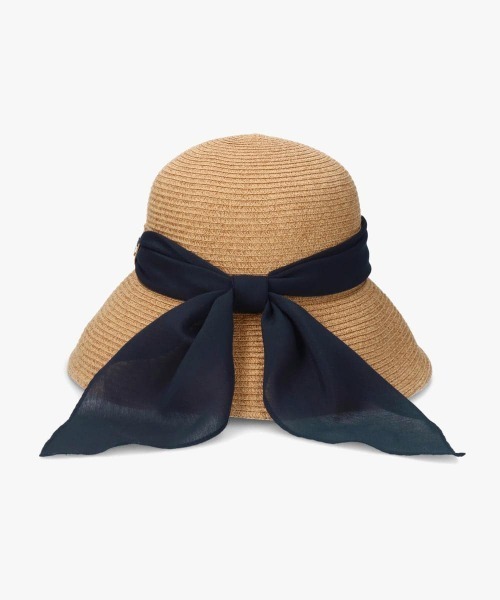 Chapeau d' O(シャポードオー)の「Chapeau d' O Silk Braid Capeline / シャポードオー(ハット・レディース・ライトベージュ/ホワイト/ベージュ・S(56cm)/L 59cm/M/57.5cm)」の13枚目の写真
