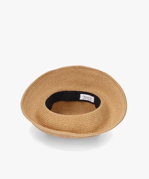 Chapeau d' O(シャポードオー)の「Chapeau d' O Silk Braid Capeline / シャポードオー(ハット・レディース・ライトベージュ/ホワイト/ベージュ・S(56cm)/L 59cm/M/57.5cm)」の17枚目の写真