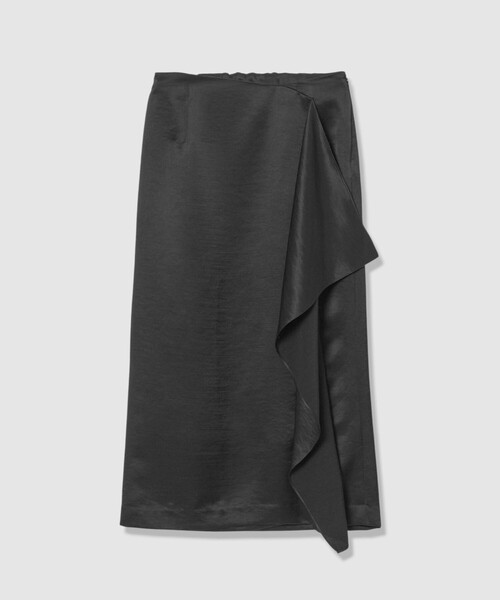 allureville（アルアバイル）の「【ATELIER Line】イレギュラーフレアスカート（スカート・レディース・ブラック・2/1）」の3枚目の写真