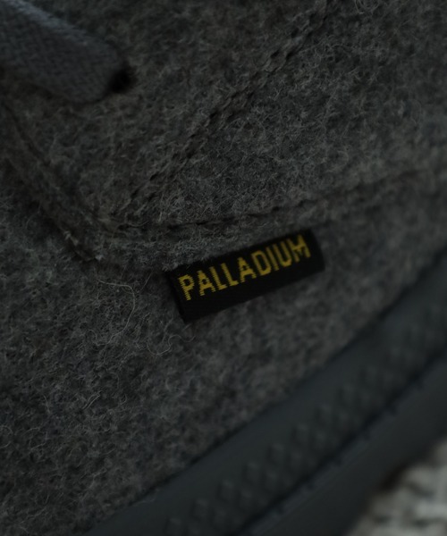 PALLADIUM(パラディウム)の「PAMPA HI MERINO パンパ ハイ メリノ レースアップ ショートブーツ(スニーカー・メンズ・グレー・24cm/23.5cm/23cm/25.5cm)」の3枚目の写真