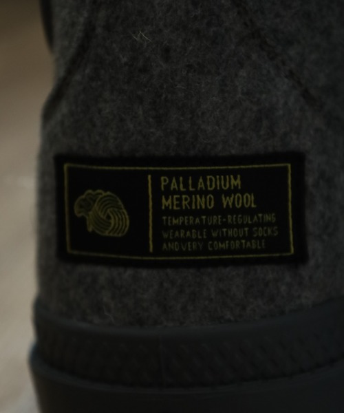 PALLADIUM(パラディウム)の「PAMPA HI MERINO パンパ ハイ メリノ レースアップ ショートブーツ(スニーカー・メンズ・グレー・24cm/23.5cm/23cm/25.5cm)」の8枚目の写真