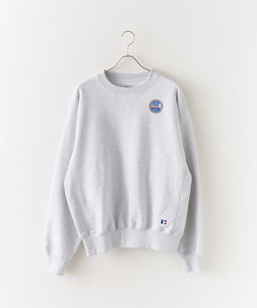 Russell Athletic（ラッセルアスレティック）の「Russell Athletic/ラッセルアスレティック Pro Cotton Loop Back Terry Sweat CN ヘビーウェイト クルーネックスウェット 2026年春夏（スウェット・メンズ・ブラック/ネイビー/アッシュグレー・M/L/XL）」の15枚目の写真