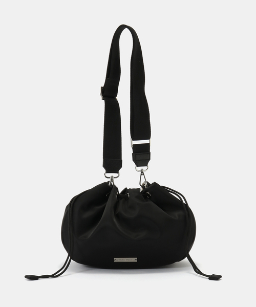 anna sui nyc(アナ スイ エヌ ワイ シー)の「ANNA SUI NYC / アナスイエヌワイシー ラウンドバッグ(ショルダーバッグ・レディース・ブラック/オレンジ・FREE)」の7枚目の写真