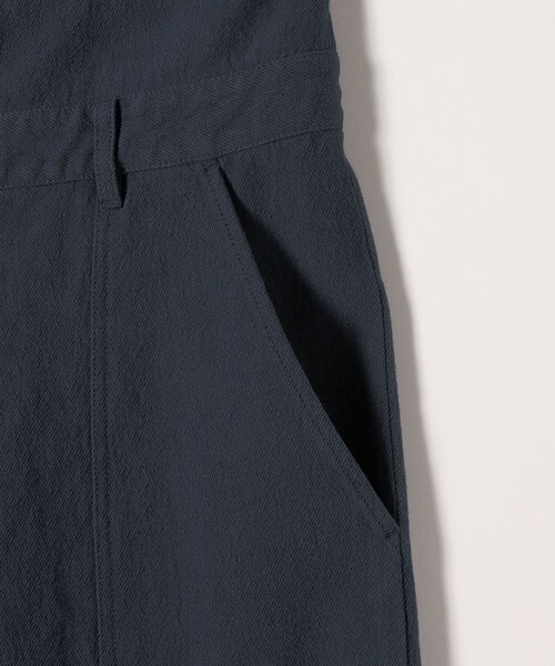 SHIPS any（シップス エニィ）の「SHIPS any:〈洗濯機可能〉カルゼ キャミ ワイド サロペット（サロペット/オーバーオール・レディース・オフホワイト/ネイビー・ONE SIZE）」の19枚目の写真