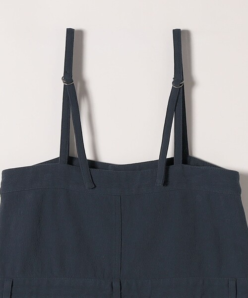 SHIPS any（シップス エニィ）の「SHIPS any:〈洗濯機可能〉カルゼ キャミ ワイド サロペット（サロペット/オーバーオール・レディース・オフホワイト/ネイビー・ONE SIZE）」の22枚目の写真