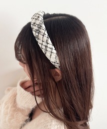 apres jour | 【apres jour×ARIAZ】ツイードカチューシャ２(カチューシャ)