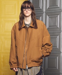 Faux Leather Oversized Blouson/フェイクレザーオーバーブルゾン