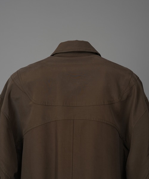 MAISON SPECIAL(メゾンスペシャル)の「《UNISEX》Prime-Over Multi Switching Blouson/プライムオーバーマルチ切替ブルゾン【MAISON SPECIAL/メゾンスペシャル】■セットアップ対応■(ブルゾン・メンズ・ベージュ/ネイビー/キャメル/バーガンディー/カーキ・0/1/2)」の7枚目の写真