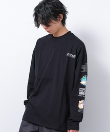 RAT EFFECT（ラットエフェクト）の「【接触冷感】RATEFFECT FIELDオーバーサイズロングTシャツ（Tシャツ/カットソー）」