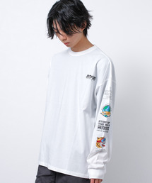 RAT EFFECT | 接触冷感RATEFFECT FIELDオーバーサイズロングTシャツ(Tシャツ/カットソー)