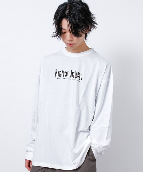 RAT EFFECT（ラットエフェクト）の「接触冷感RATEFFECT FIELDオーバーサイズロングTシャツ（Tシャツ/カットソー・キッズ・ブラック系その他/ホワイト系その他2/オフホワイト/カーキ/ホワイト系その他・160/140/130/170/150）」の10枚目の写真