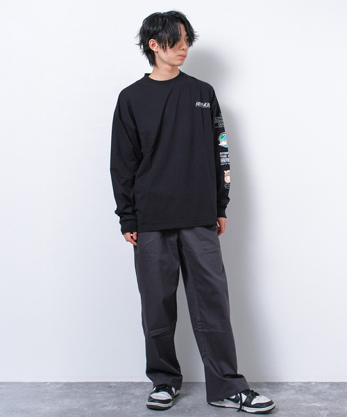 RAT EFFECT（ラットエフェクト）の「接触冷感RATEFFECT FIELDオーバーサイズロングTシャツ（Tシャツ/カットソー・キッズ・ブラック系その他/ホワイト系その他2/オフホワイト/カーキ/ホワイト系その他・160/140/130/170/150）」の15枚目の写真