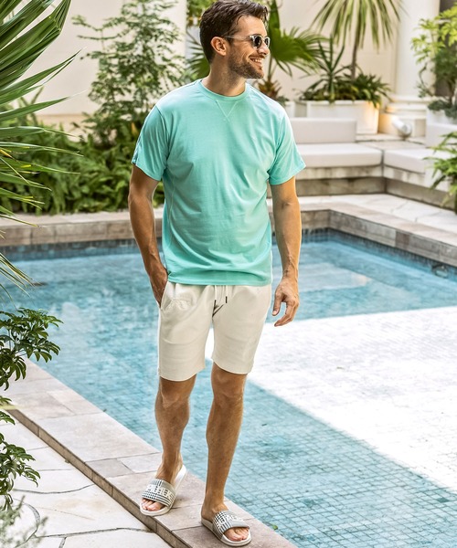 1PIU1UGUALE3  RELAX （ウノピゥウノウグァーレトレ リラックス）の「1PIU1UGUALE3 RELAX(ウノピゥウノウグァーレトレ リラックス)ダメージジョグデニムショーツ（デニムパンツ・メンズ・ブラック/ホワイト・S/M/L/XL/XXL）」の16枚目の写真