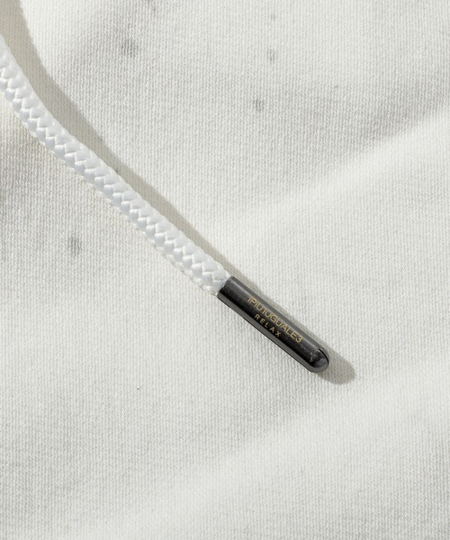 1PIU1UGUALE3  RELAX （ウノピゥウノウグァーレトレ リラックス）の「1PIU1UGUALE3 RELAX(ウノピゥウノウグァーレトレ リラックス)ダメージジョグデニムショーツ（デニムパンツ・メンズ・ブラック/ホワイト・S/M/L/XL/XXL）」の4枚目の写真