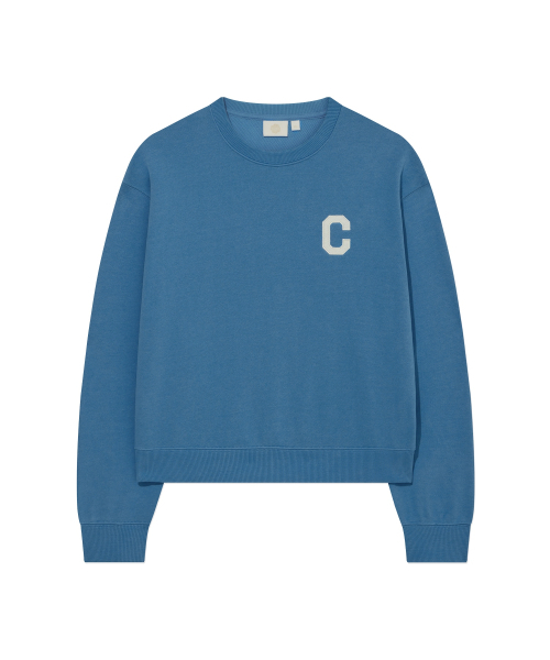 COVERNAT（カバーナット）の「ウィメンズ Cロゴ スウェット ブルー（スウェット・レディース・その他・LARGE/WS/WM）」の2枚目の写真