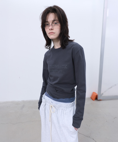 LCDC TM（エルシーディーシーティーエム）の「DOUBLE-LAYERED DETAIL SKIRT (LIGHT GREY)（スカート・レディース・その他・OS）」の9枚目の写真