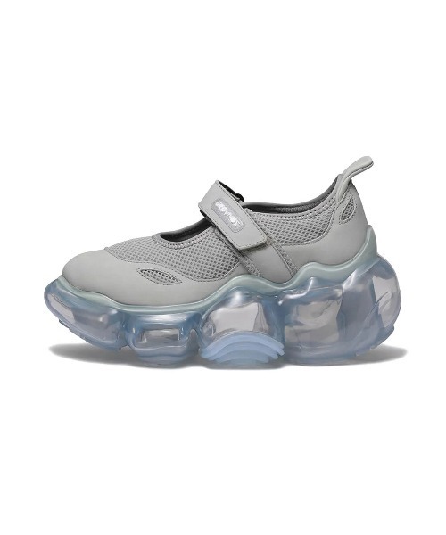 grounds（グラウンズ）の「grounds【グラウンズ】 - ウィメンズ スニーカー【MOOPIE MARY JANE GRAY/ICE GRAY 472】（スニーカー・レディース・グレー・25.5cm/23.0cm）」の3枚目の写真