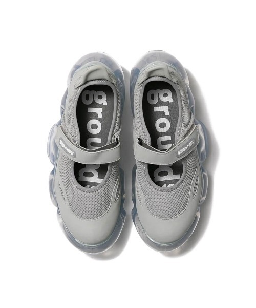 grounds（グラウンズ）の「grounds【グラウンズ】 - ウィメンズ スニーカー【MOOPIE MARY JANE GRAY/ICE GRAY 472】（スニーカー・レディース・グレー・25.5cm/23.0cm）」の5枚目の写真
