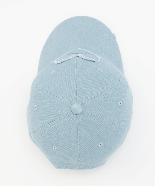 LOVETOXIC（ラブトキシック）の「ハートアップリキャップ（キャップ・キッズ・アイボリー/ライトブルー/ネイビー・F）」の8枚目の写真