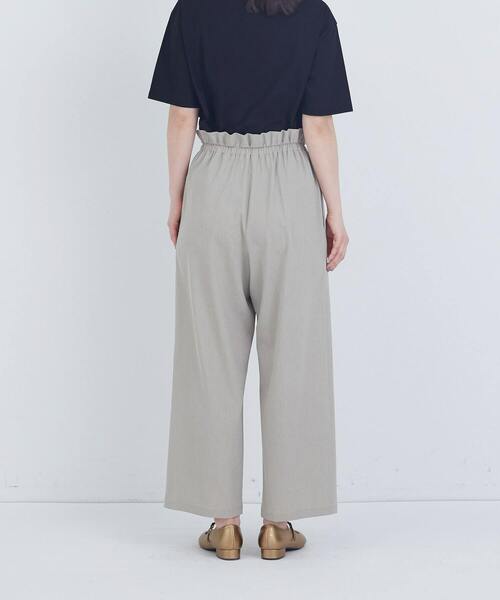 ADIEU TRISTESSE（アデュートリステス）の「ポプリンストレートパンツ（その他パンツ・レディース・グレー/ブラウン・38）」の16枚目の写真