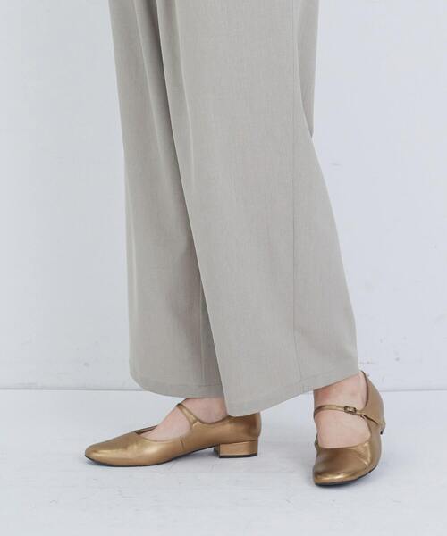 ADIEU TRISTESSE（アデュートリステス）の「ポプリンストレートパンツ（その他パンツ・レディース・グレー/ブラウン・38）」の20枚目の写真